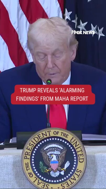 'ALARMING': President Donald J. Trump's MAHA Commission unveiled striking discoveries about the rise of autism, obesity and other health conditions impacting America's children.