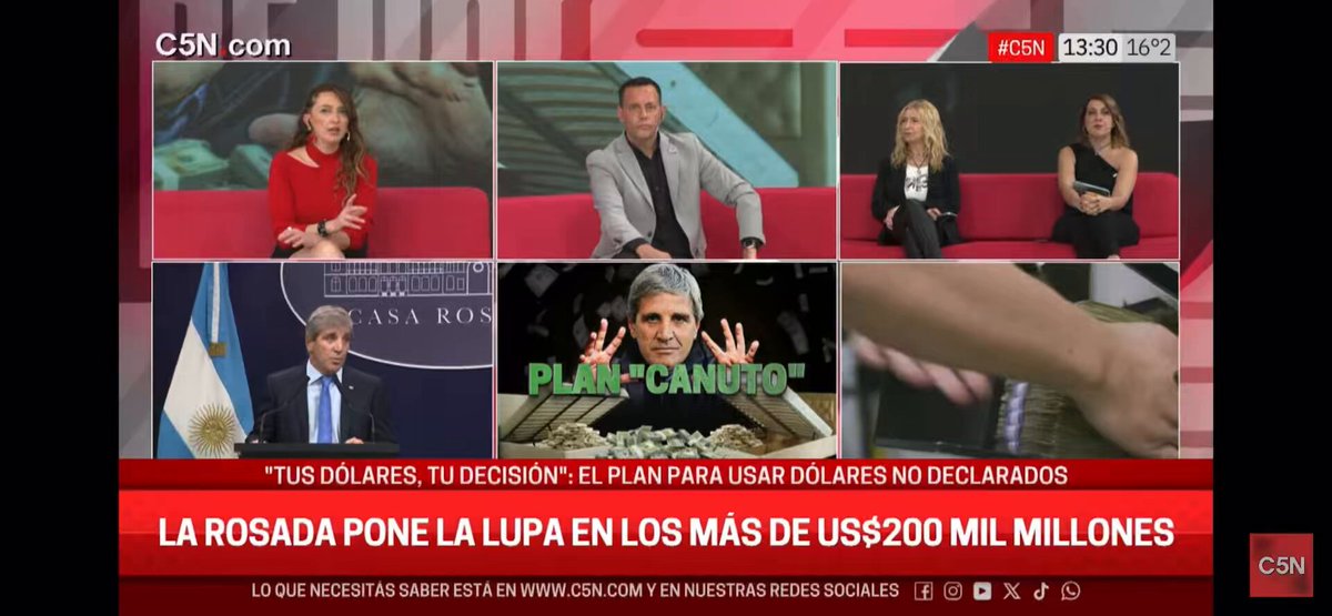 A no confundirse! Los dólares en el exterior no son TODOS declarados, muy por el contrario, la mayoría de lo que está fuera del país son dólares de evasión (ventas en negro q se dolarizaron y salieron del país) y están depositados en sociedades offshore. Hasta 2001, era más fácil incluso sacar dólares en negro porque todo se depositaba en Suiza q no te exigía el origen de los fondos, más que una simple declaración q dijera q salio de tu actividad principal, sumado al secreto bancario. Todo cambió cuando ingresó al GAFI. Los dólares de Suiza giraron a EEUU con opacidad fiscal y baja presión tributaria. Ahora bien, cuantos dólares calculó la banca internacional que hay de argentinos en operaciones onshore y offshore? Mas de 500 mil millones de dólares!! Sii, más de 500 mil millones! A eso hay q sumarle todo lo que estaría “en el colchón” en Argentina. Según el Indec, con los dólares del colchón pero sin tener acceso a los datos offshore hay 400 mil millones fuera del sistema financiero local. Como sea, la deuda pública nacional externa es de 260 mil millones de dólares y fuera del sistema financiero local hay 500 mil mlllones de muy pocos argentinos (el 80% está en pocas manos/grupos económicos, según los cálculos de la banca internacional). Esos dólares salieron de la riqueza generada en el país; en los casos de la dolarización de la ganancia declarada vía dólares oficiales la inmensa mayoría fueron dólares que el Estado proveyó con deuda externa que tomó (e hipotecó las futuras generaciones de argentinos). Esta dinámica dual de deuda/fuga arrancó en 1977 tras la reforma financiera y el modelo neoliberal que promovió la bicecleta financiera (carry trade). La economía argentina solo produce con dólares q se requieren para impo de insumos y bienes de capital. Cuando las exportaciones no son suficientes para abastecer toda la demanda de dólares se produce la llamada restricción externa, salta el tipo de cambio porque no hay dólares, la moneda se devalúa y se dispara la inflación con caída de salarios. La historia argentina, ahora qué distinto sería si unos 100 mil millones de dólares de esa gigantesca suma q hay afuera haciendo crecer las economías de otros países estuvieran en nuestros bancos no? Seríamos otra Argentina y esos son los verdaderos dólares que, insisto, fueron financiados muchos con deuda del estado (deuda de todos los argentinos en beneficio de unos pocos), y deberían repatriarse. Esos dólares necesita la economía argentina para verdaderamente crecer y eliminar el problema estructural de fondo en un país desindustrialización como el nuestro: la restricción externa. Si no avanzamos en ese sentido o con más dólares x Expo de valor agregado, todas los blanqueos serán espejitos de colores, pan para hoy y hambre para mañana.