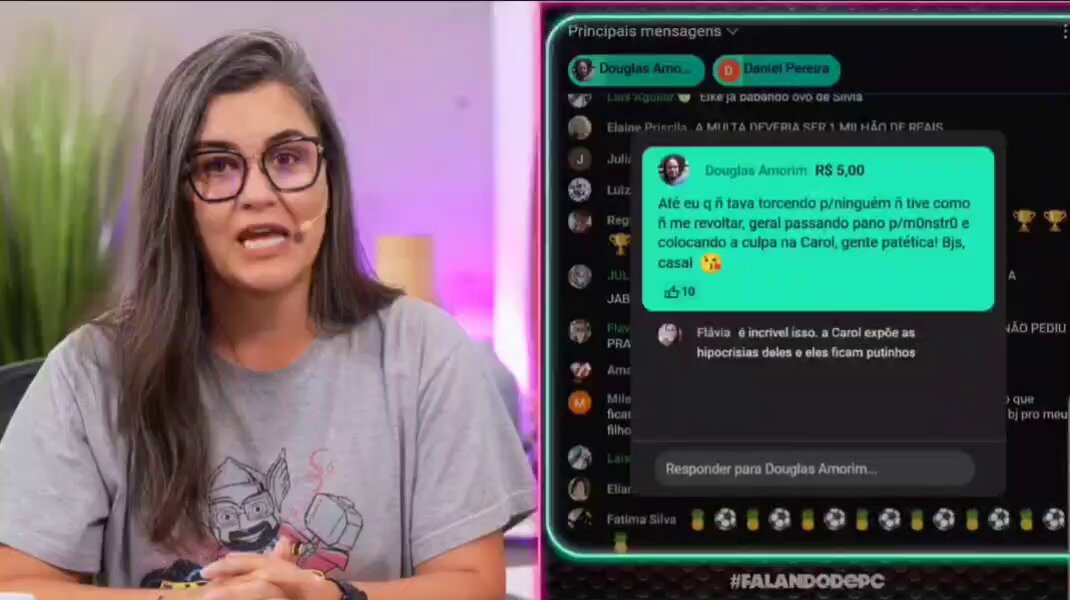 A Tati foi perfeita em definir os medrosos que ja querem arregar e o Domini / Gretchen #PowerCouple #eliminaçãopower