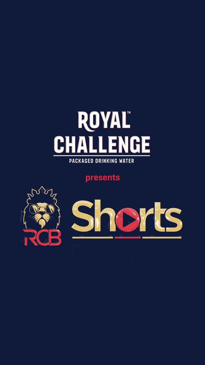 A sight for sore eyes 🤩 We can watch this all day long. This is Royal Challenge presents RCB Shorts. #PlayBold #ನಮ್ಮRCB #IPL2025