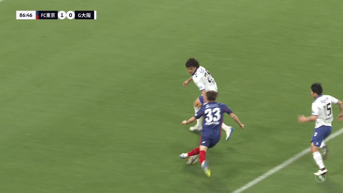日本代表に初選出された俵積田晃太のスーパーカウンター🇯🇵⚡️