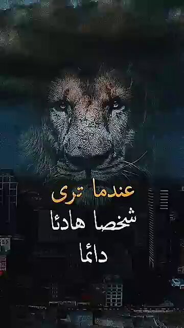 أنا حرفياً 🦁
