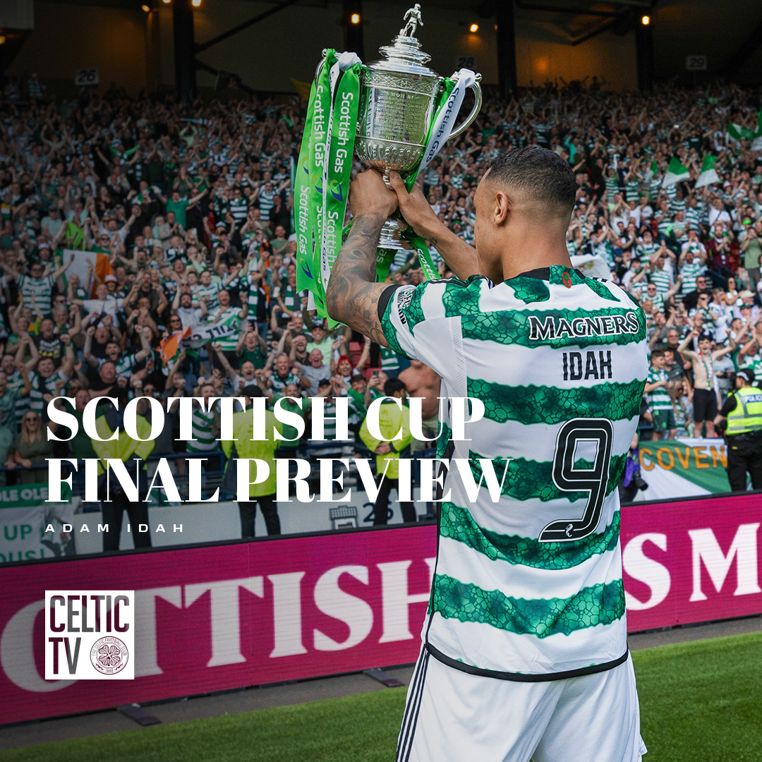 🗣️ “To have the chance to win the Treble would be amazing. You’re lucky to win one – so to win three would be really special.” Adam Idah looks ahead to Saturday’s #ScottishCup Final 🏆🍀 📺 Full interview on #CelticTV ⤵️ #CELABE | Celtic Football Club