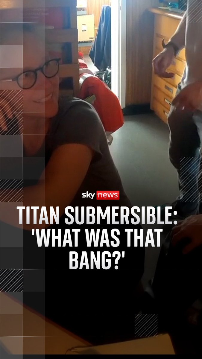 Wendy Rush and Gary Foss, part of the communications and tracking team for the Titan submersible, reacted to the sound of the imploding submersible.