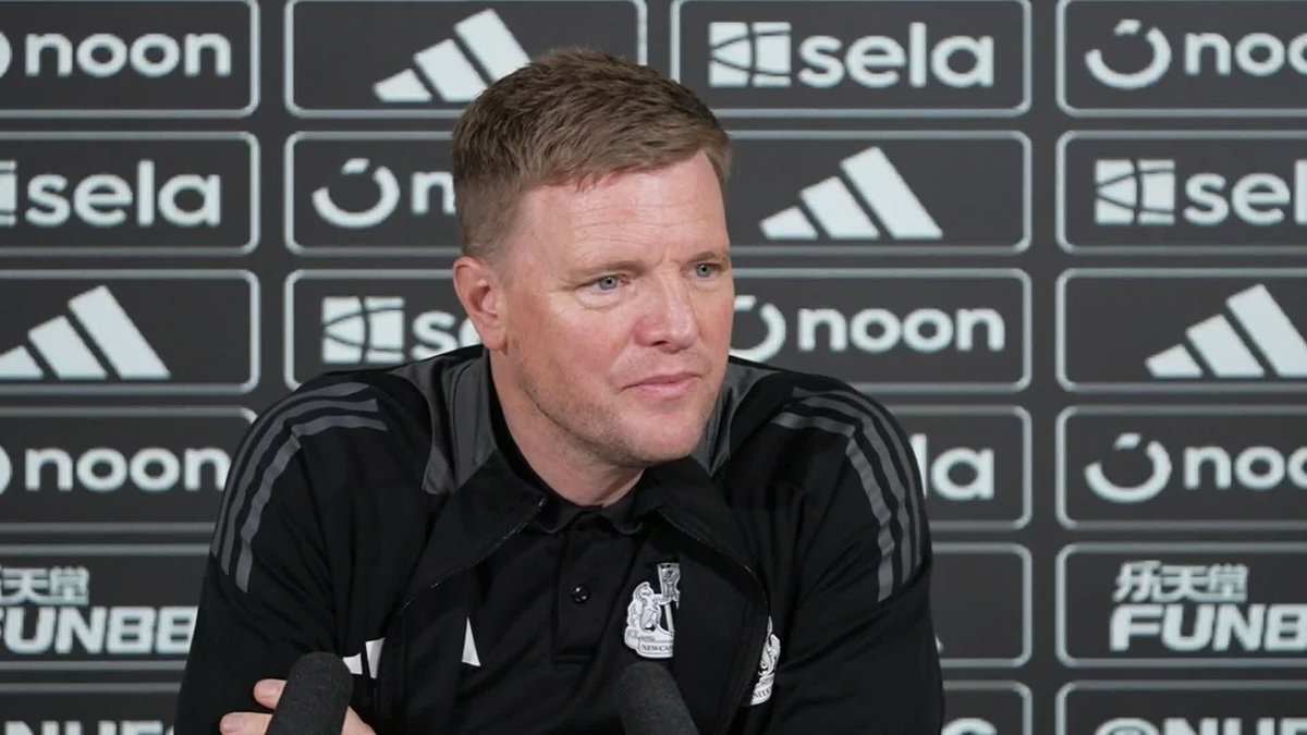 "The next few days will be crucial" ⏱️ Eddie Howe gives an update on the status of Alexander Isak and Joelinton ahead of Sunday's match with Everton ⚫️⚪️