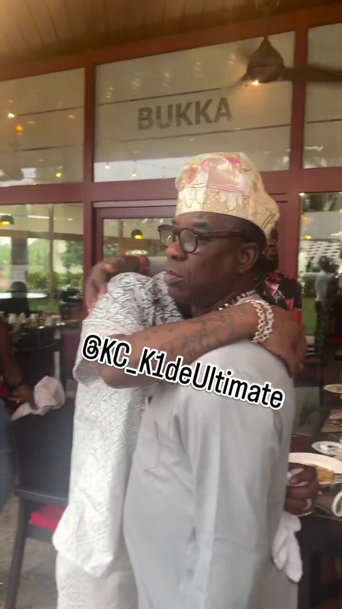 K1’s reaction when he met Wizkid And Davido