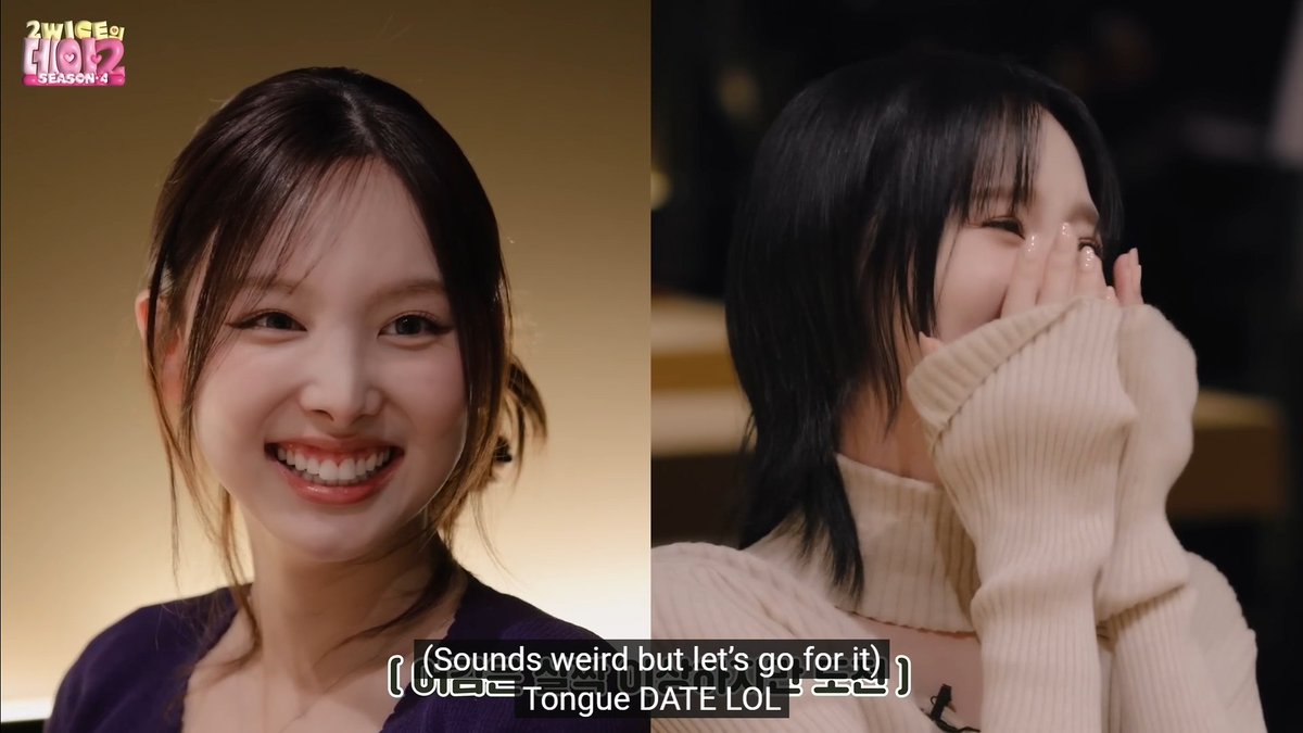 NAYEON ASKING MINA OUT ON A "TONGUE DATE" AND MINA LAUGHING ABOUT IT 😭
