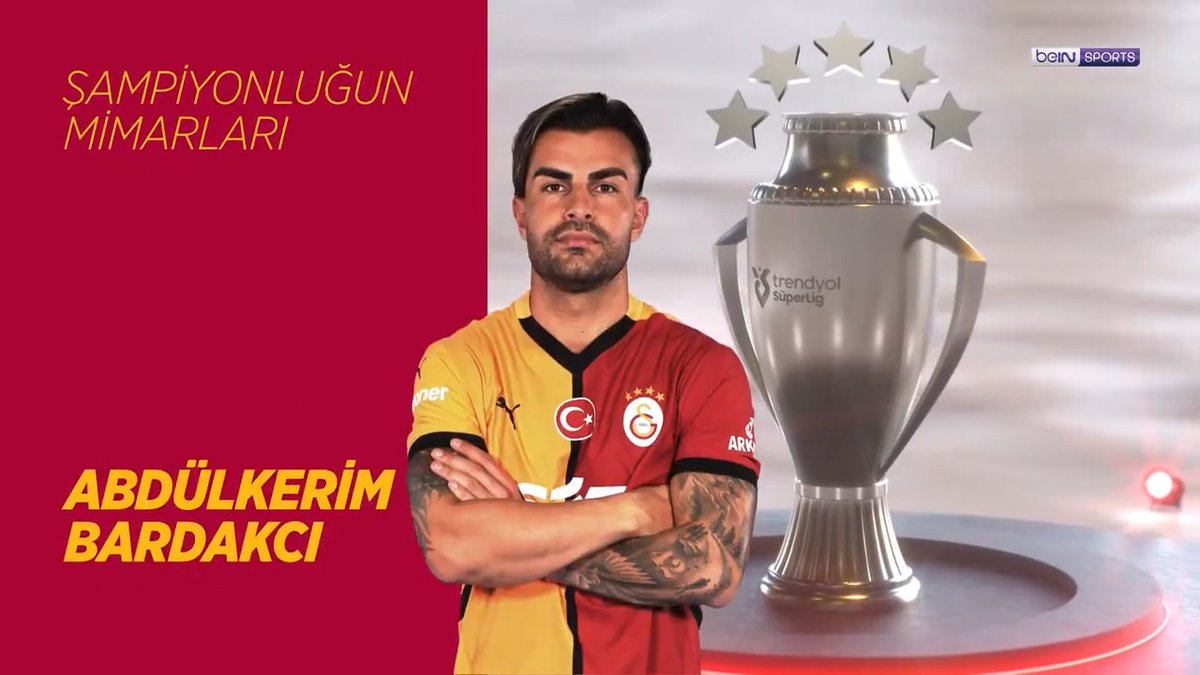 💪 Savunmasıyla fark yarattı; kritik anlarda golleri de sıraladı... 🌟 Şampiyonluğun Mimarları: Abdülkerim Bardakcı #beINSPORTS