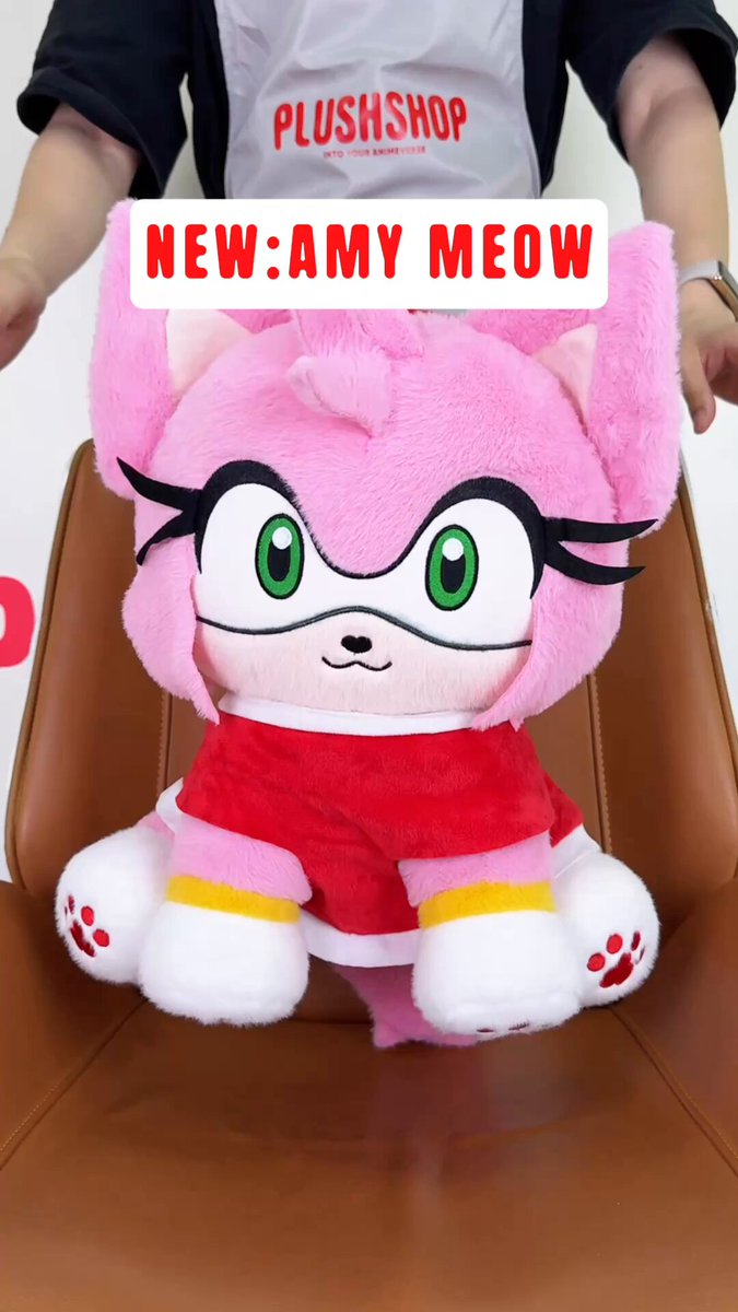 Amymeow is coming Now! #amyrose #sonicmovie3 #plushshop