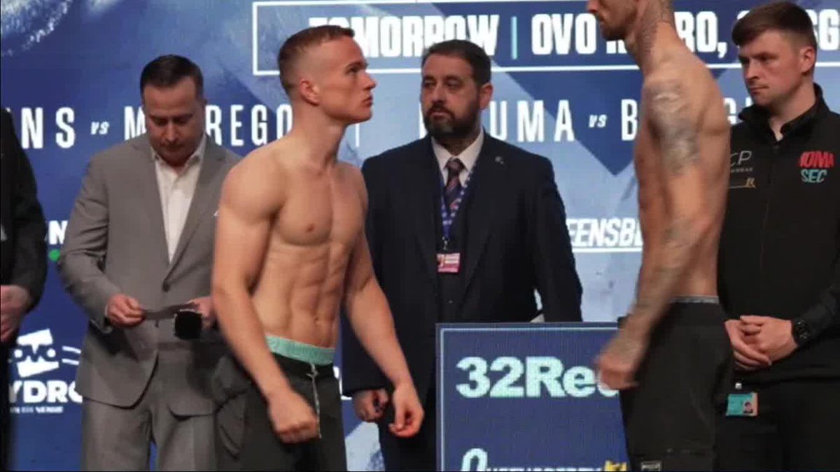 Crazy height difference between Dylan Nixon &amp; Marcus Sutherland 🤯 #TaylorEssuman | May 24 | Live on DAZN