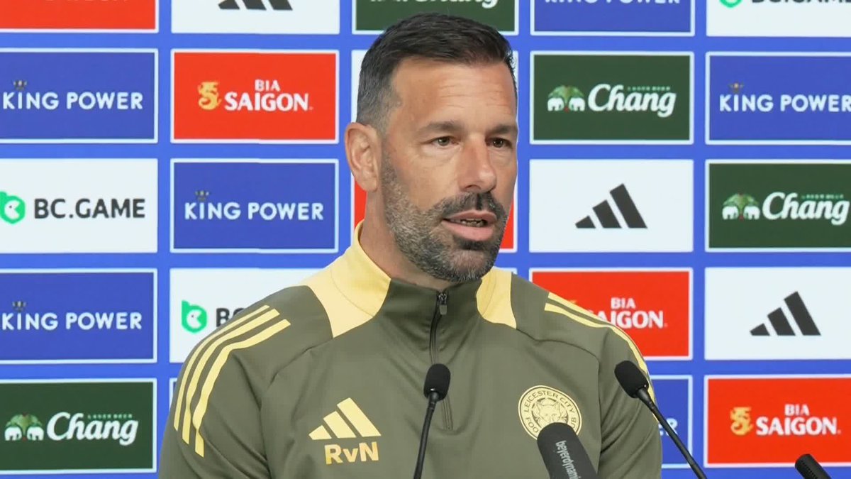 🗣️ "We need to find out" Ruud van Nistelrooy says Leicester are yet to speak to him about his future at the club 🔵