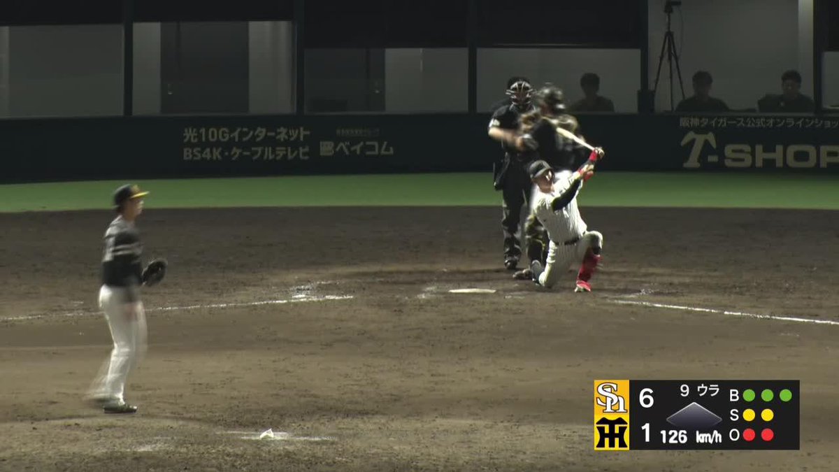 この落差 まさしくウイニングショット 川口冬弥 最後は落としてゲームセット ⚾プロ野球 ファーム(2025/5/23) 🆚阪神×ソフトバンク 📱Live on DAZN #オレをみろ #イージースポーツ #sbhawks