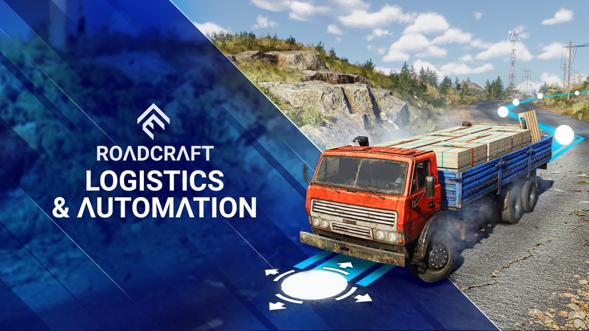 Who’s already the boss of logistics in #RoadCraft? 🗺️ Plot the routes (in one go if you can 😉), produce resources and automate your success!