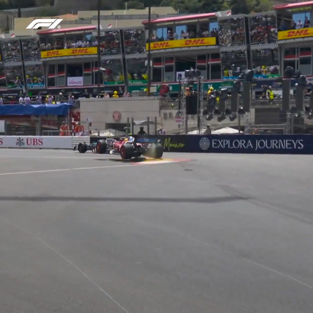 "All aboard Hamilton airways!" #F1 #MonacoGP