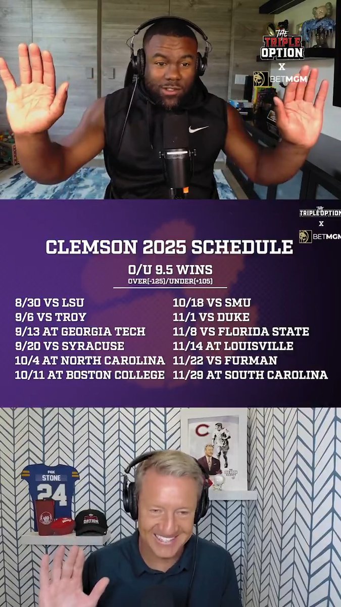Clemson of old is coming in 2025 🤫 BetMGM 🦁