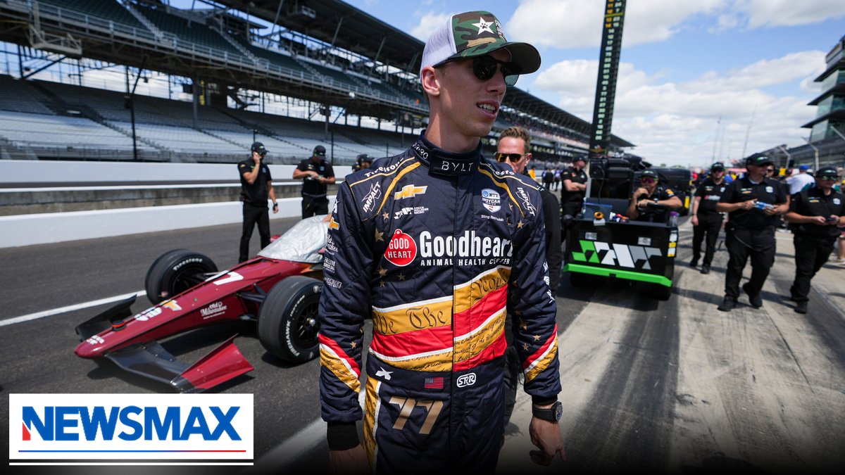 "It's our job to steward this freedom that we've been given well. And there's no better time than on Memorial Day weekend to show that off." — IndyCar driver Sting Ray Robb will be driving his "We The People" car at the Indy 500 Sting Ray Robb Sharla McBride @Marc_Lotter