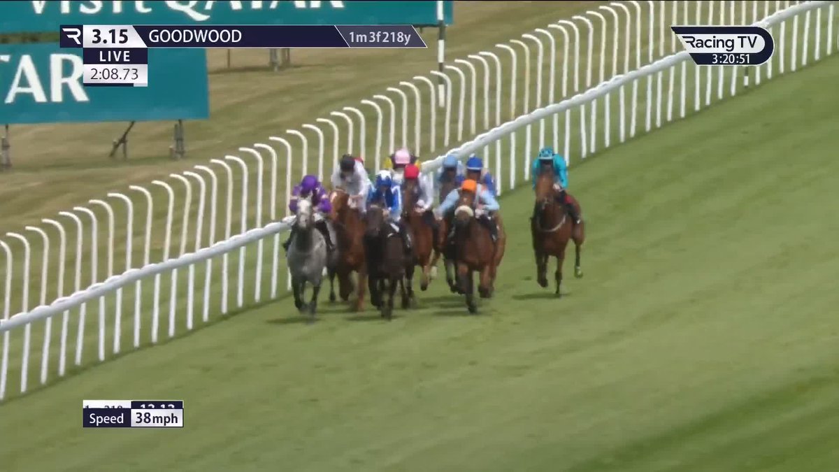 The William Haggas trained Santorini Star gets the better of rivals to win the British Stallion Studs EBF Fillies' Handicap under a Cieren Fallon ride! 🏆 Cieren Fallon | Somerville Lodge Stables