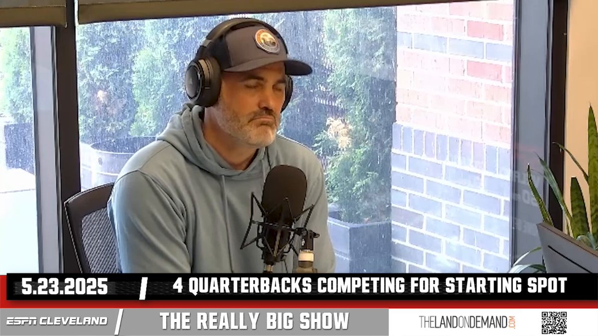 Are all 4 Browns QBs actually competing for the starting job? "If you're on our roster, you're competing for a role," - Browns HC Kevin Stefanski.