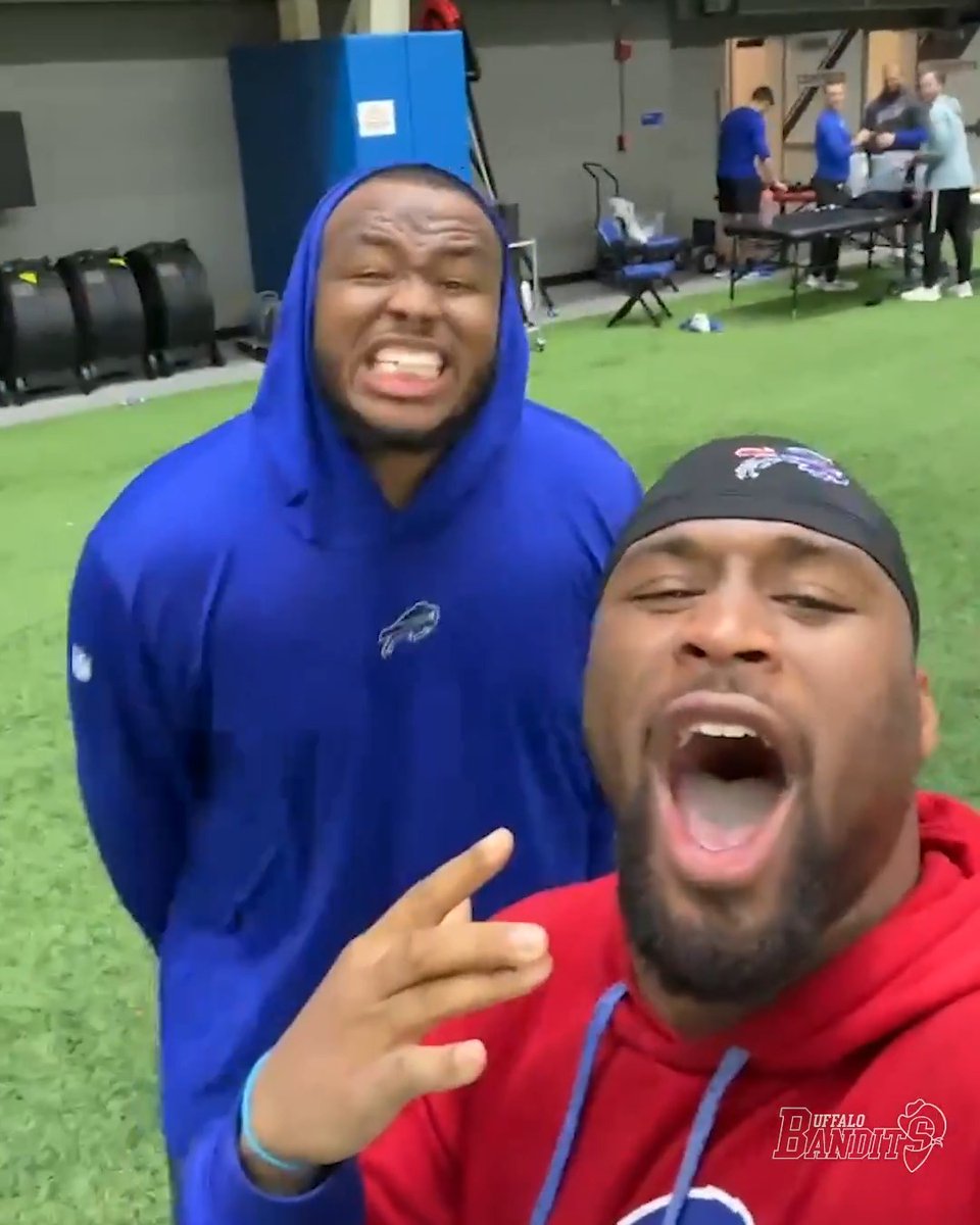 We'll see you in Banditland, Re'Mahn Davis &amp; DeWayne Carter! 🗣️ #LetsGoBandits | #BillsMafia