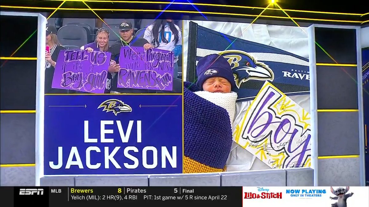 Welcome to the Flock, Levi. 💜 ESPN | Scott Van Pelt | @sportscenter