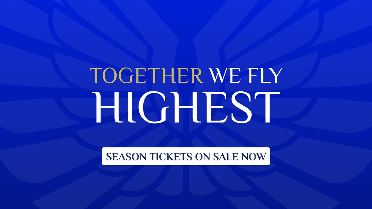 𝐓𝐨𝐠𝐞𝐭𝐡𝐞𝐫 𝐰𝐞 𝐟𝐥𝐲 𝐡𝐢𝐠𝐡𝐞𝐬𝐭 💙 Our 25/26 season tickets are now on sale. #SJFC