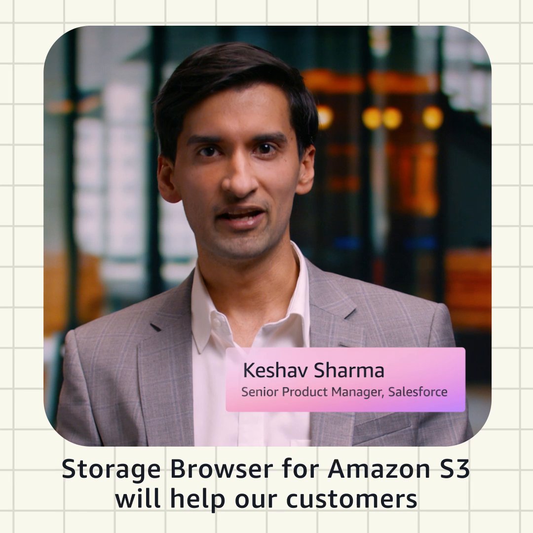 Make data work smarter. 💡💪 Storage Browser for #AmazonS3 in @Salesforce Data Cloud gives teams direct access to customer data, right where they need it. Learn more ➡️