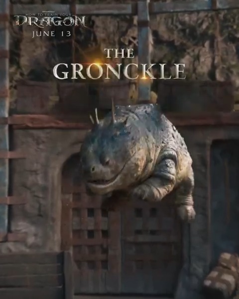 Fussy. Sturdy. Burly. 🐲 Meet the Gruesome Gronckle! Take flight and experience #HowToTrainYourDragon in theaters June 13. Get tickets now: