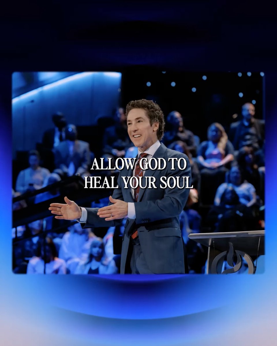 If you’ll look inside and deal with things that are stealing your peace and taking your joy, causing you to compromise, then as your soul gets healthy, physical healing will come. Click here to watch: "A Healthy Soul"