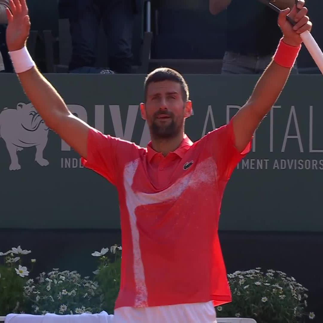 Title No. 100 in sight again 👀 Novak Djokovic defeats Norrie 6-4 6-7 6-1 to reach his 143rd(!) ATP Final and will face Hurkacz for the Geneva crown! #gonetgenevaopen