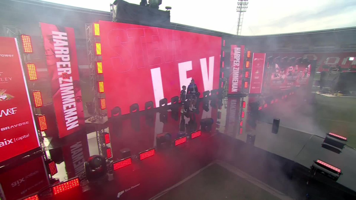 WHOLESOME ring walk 🫶 Stevi Levy and her son dance their way to the ring 🥹 #HarperZimmermann | Live NOW on DAZN