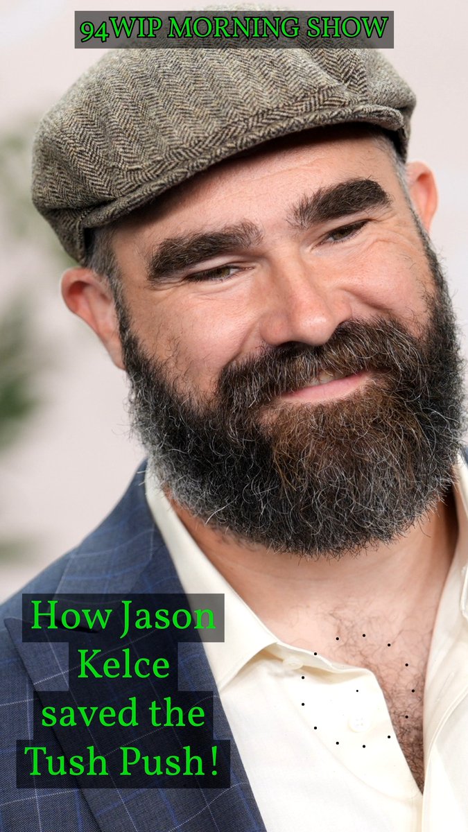 The man who saved the Tush Push, Jason Kelce, explained how he and Jeffrey Lurie got the job done on today's WIP Morning Show!