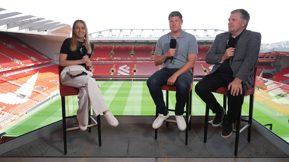 It’s time for the final #PL Preview Show of the season 🏆🔴 Becky Davis hosts Jan Molby and Neil Mellor as we look ahead to trophy day from 6pm BST 📺