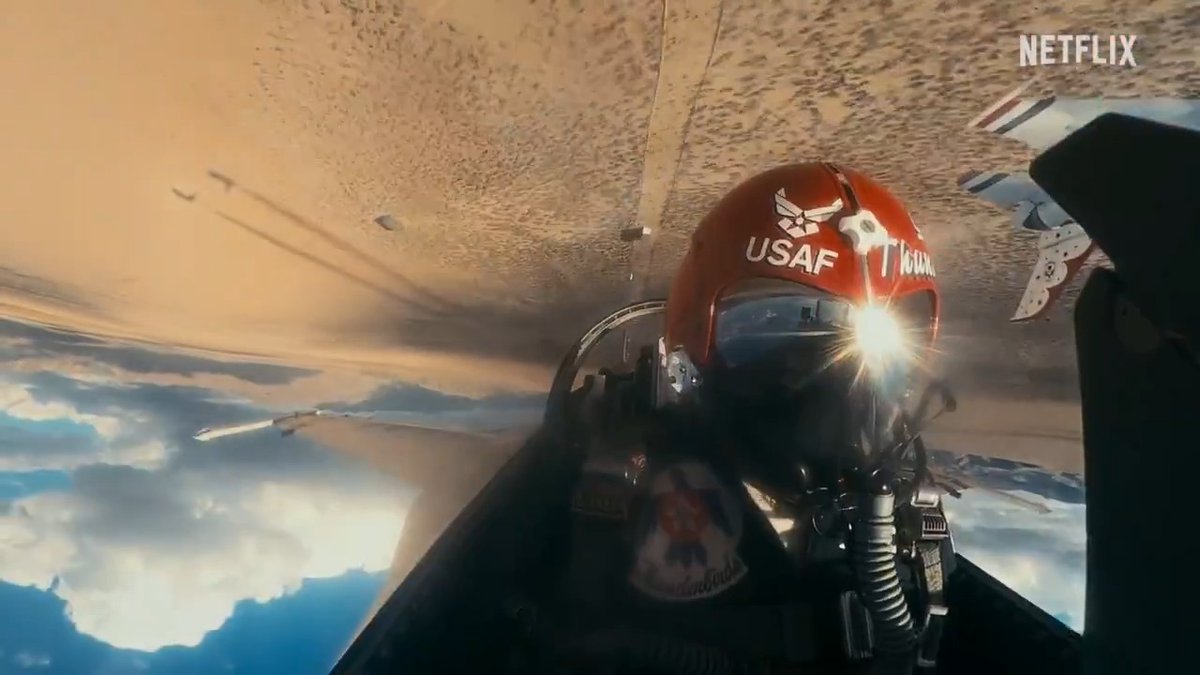 Six jets. Inches apart. Hundreds of miles per hour. 🤯 Air Force Elite: Thunderbirds is now playing on Netflix