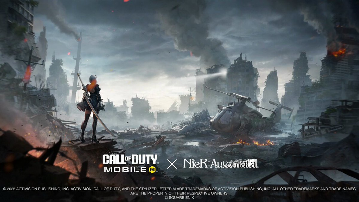 From Androids to Operators 🦾 NieR: Automata arrives in #CODMobile in Season 5! NieR公式PRアカウント