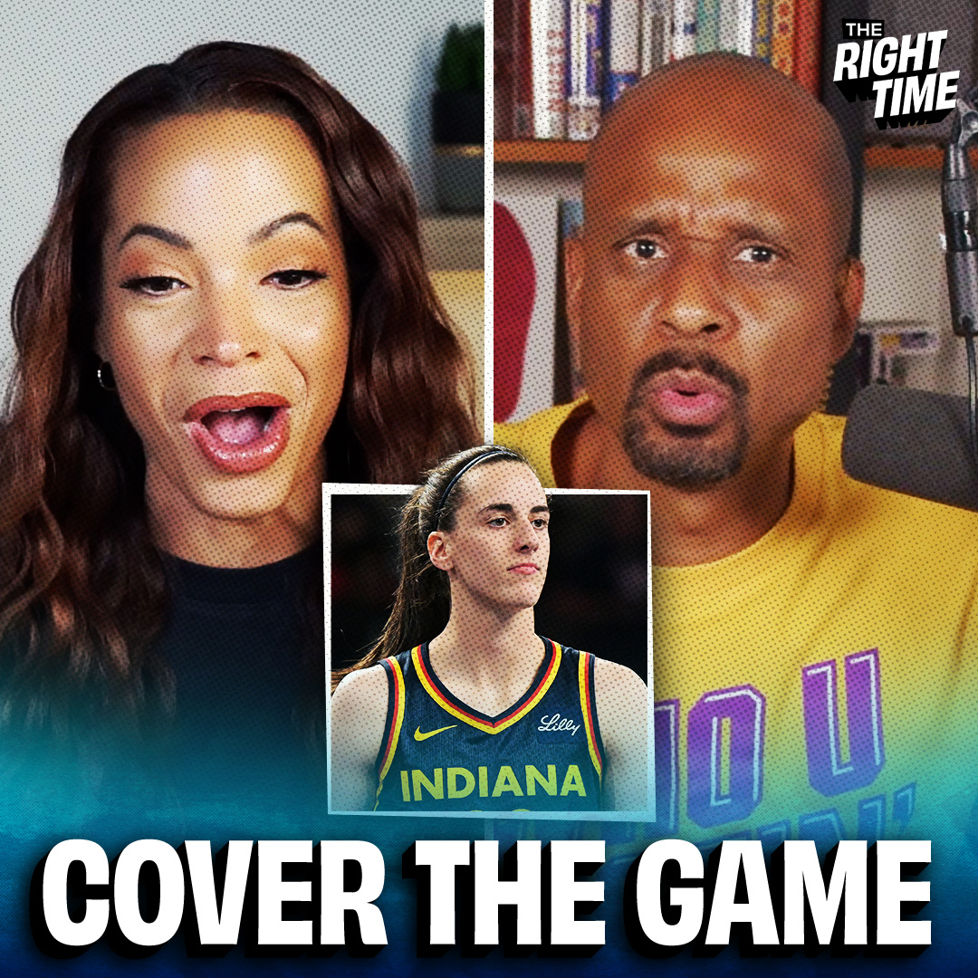 Bomani &amp; Elle are tired of how the WNBA’s being covered lately 😕 "Caitlin Clark would love for you to focus on the basketball part ... The Fever are real contenders."
