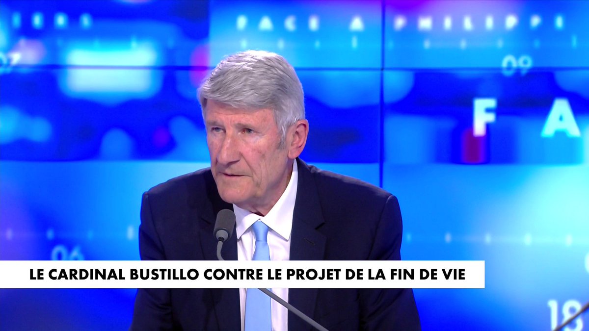 «La civilisation, c’est s’occuper des plus faibles», affirme Philippe de Villiers, à propos du projet de loi sur la fin de vie, dans #FaceaPhilippeDeVilliers