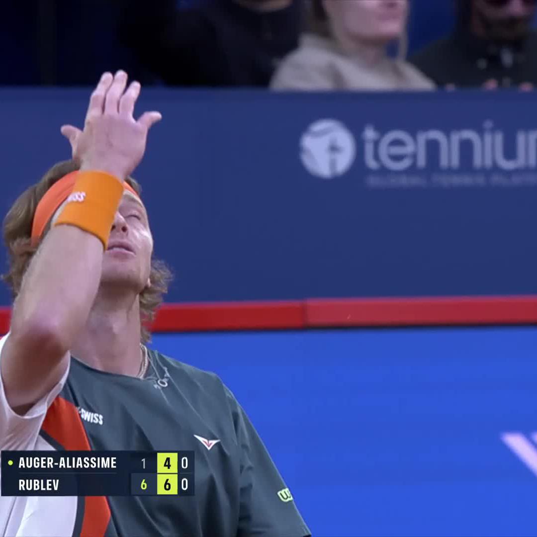 On a mission ๐ 2020 champion Andrey Rublev will go for a second Hamburg title tomorrow as he takes out Auger-Aliassime 6-1 6-4! Bitpanda Hamburg Open