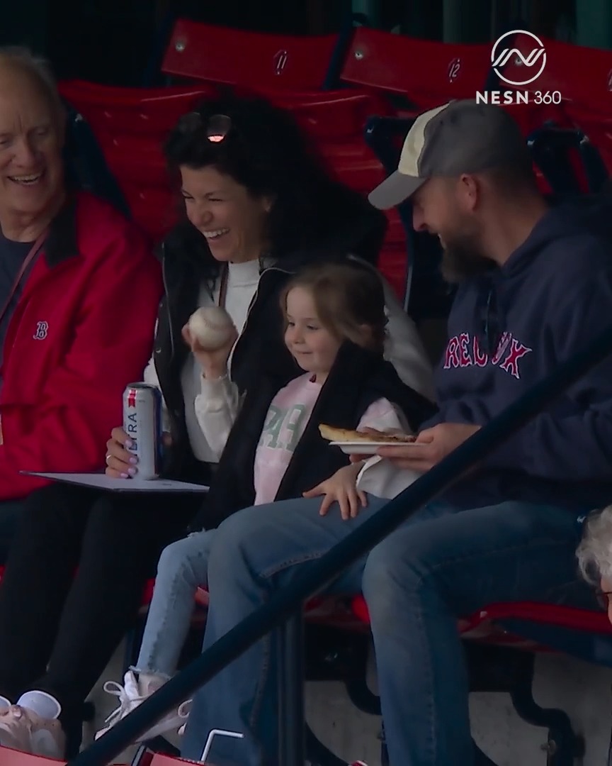 That Fenway Park employee who came to the rescue on this one is a man by the name of John Lyons and he is truly one of my favorite human beings. He is so good to everyone up there in the Aura club and has one of the kindest hearts ever.