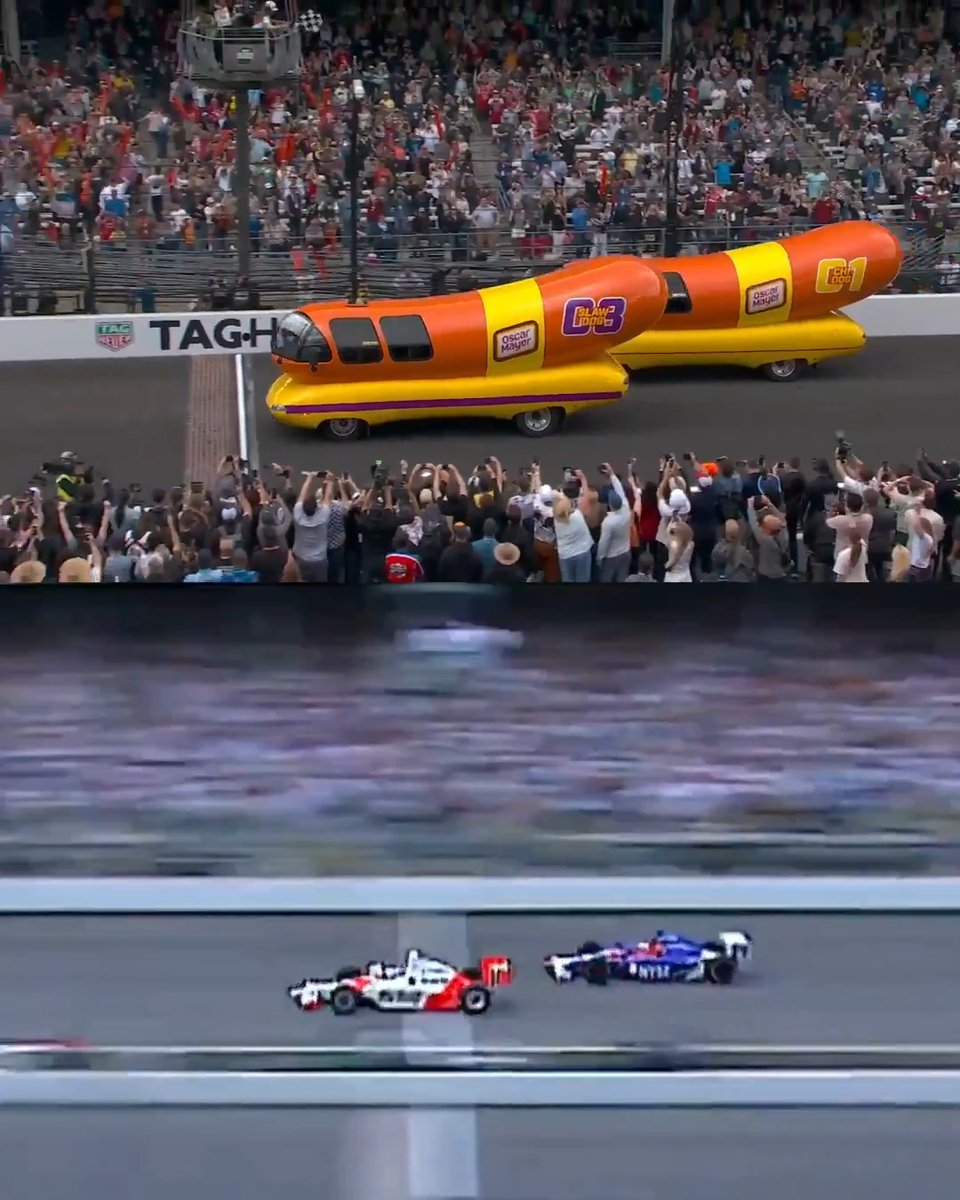 Indy is always one for emotions 🌭