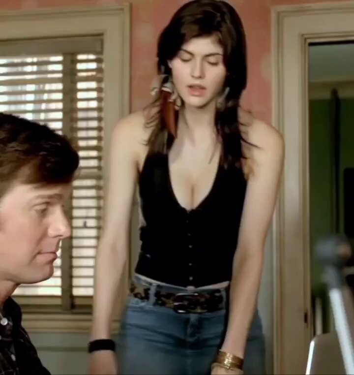 Alexandra Daddario teasing