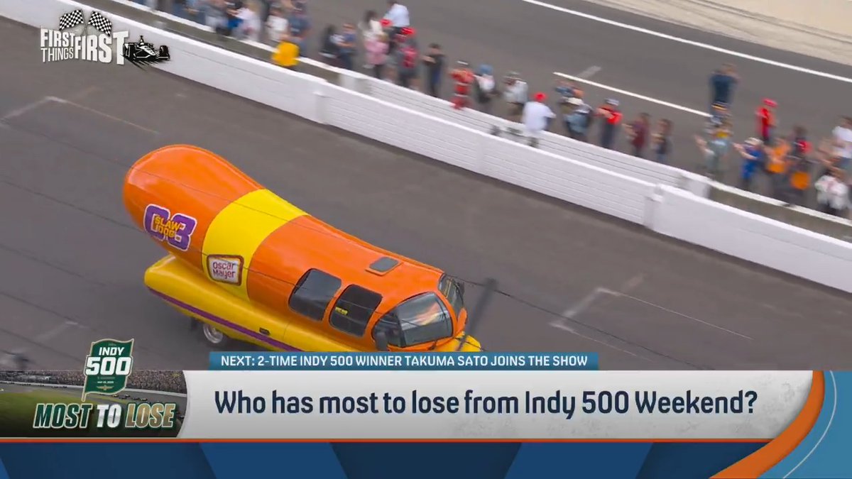 “SLAW DOG BABY! ANOTHER VICTORY!” Smartest in the room, Chris Broussard, even got the Wienie 500 right 🤣