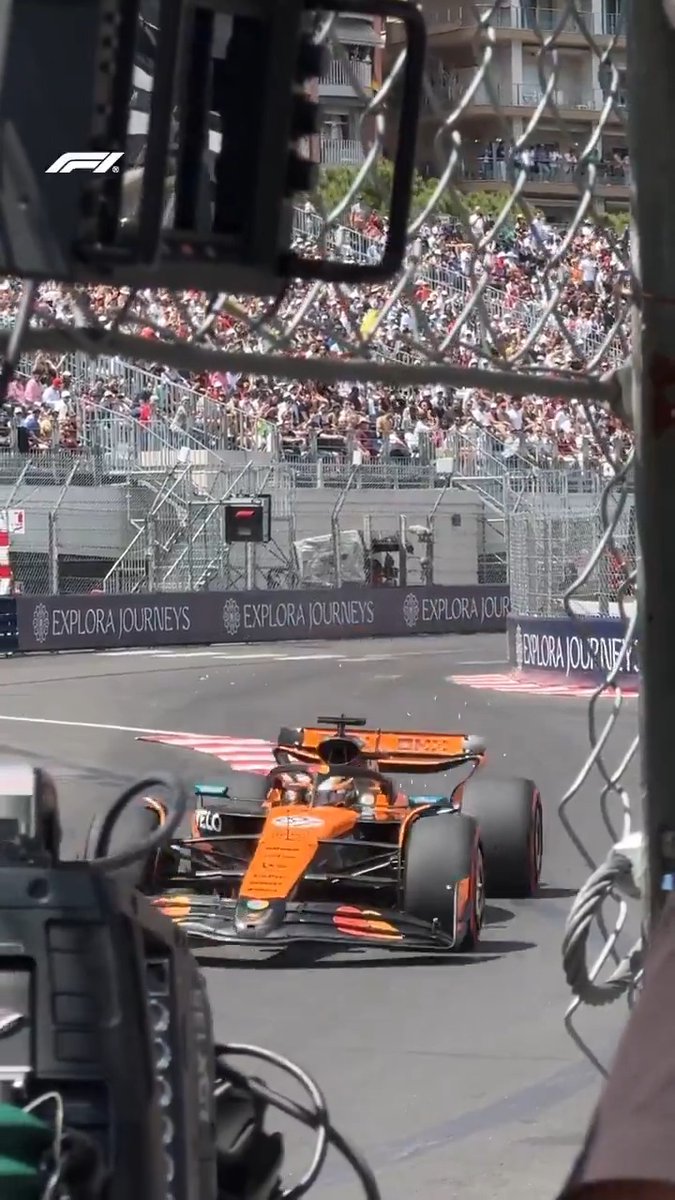 The velocity... the change of direction 🍿🍿🍿 #F1 #MonacoGP