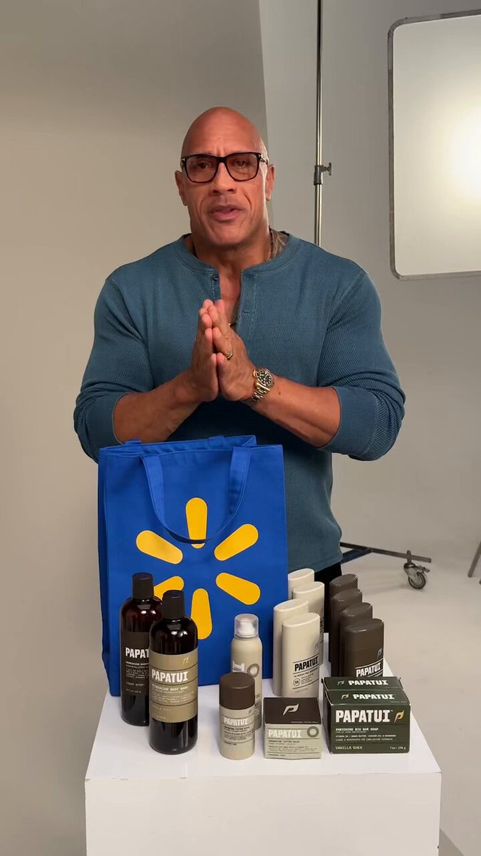 Big news - we’re officially kicking off our PAPATUI ✖️Walmart partnership 🚀 Our award winning PapaTui mens care line is available now in Walmart stores nationwide! 🇺🇸 Big shout to our hard workin’ Walmart associates aka our “Papa Fam” who keeps those shelves restocked 🧼🧴👊🏾 Love seeing y’all enjoy your PapaTui - we all get one skin, so we gotta take care of it. Look. Feel. Smell. Incredible. Swing by your local Walmart or hit up now. PapaTui ✖️Walmart #TakeBetterCare #Walmart #PapaTui