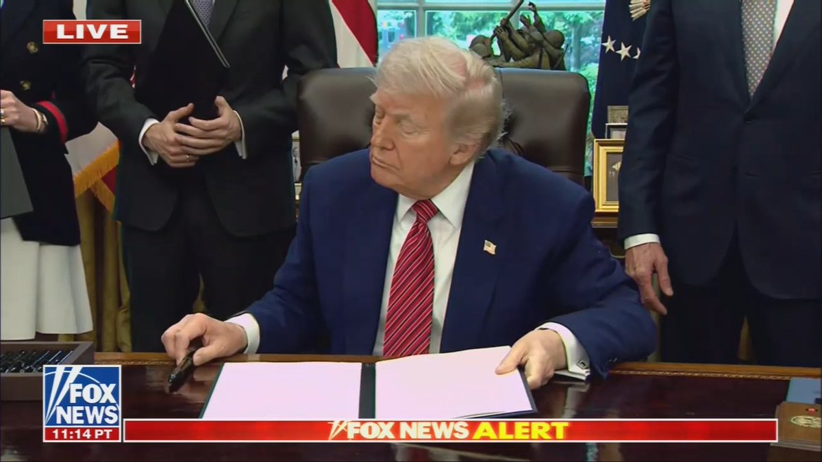 Trump signs an Executive Order that makes sure government scientists study 'appropriate' science