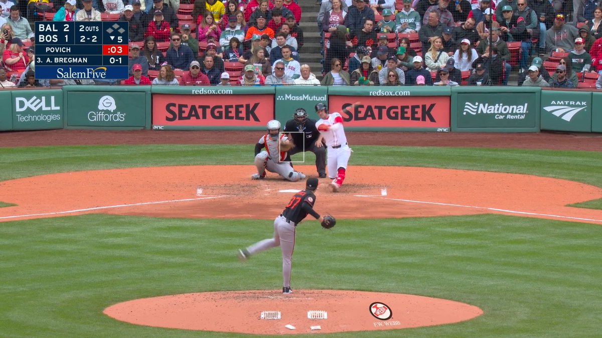 Alex Bregman left today's game after rounding first base and asking for the trainer once he got back to the bag (via NESN)