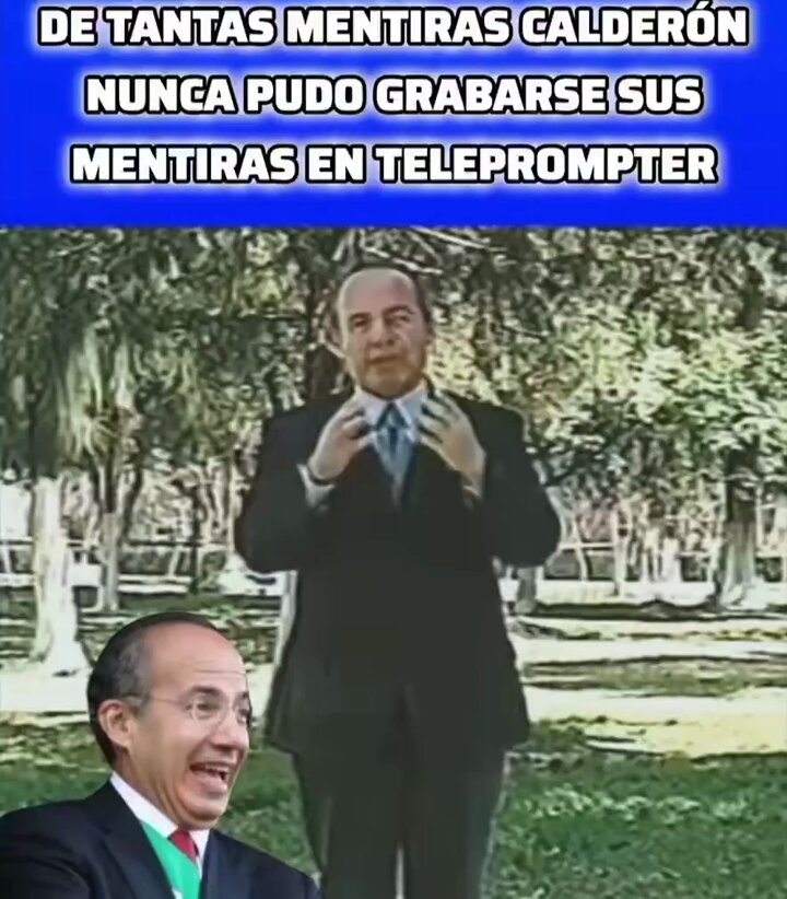 ¡PROHIBIDO OLVIDAR! 🚨👊👊 Así grababa los mensajes de su gu3rra contra el narc0 el espurio de borolas Calderón Hinojosa, los cuales ni el mismo se creía. Pero los chayoteros que hoy critican con todo, en ese entonces callaban como momias.