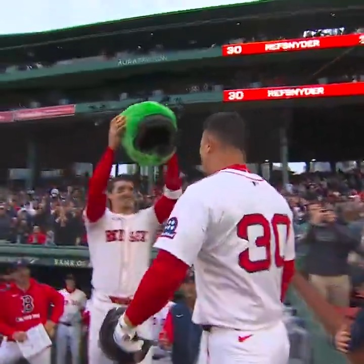 The 2nd 3-run shot today! 💥