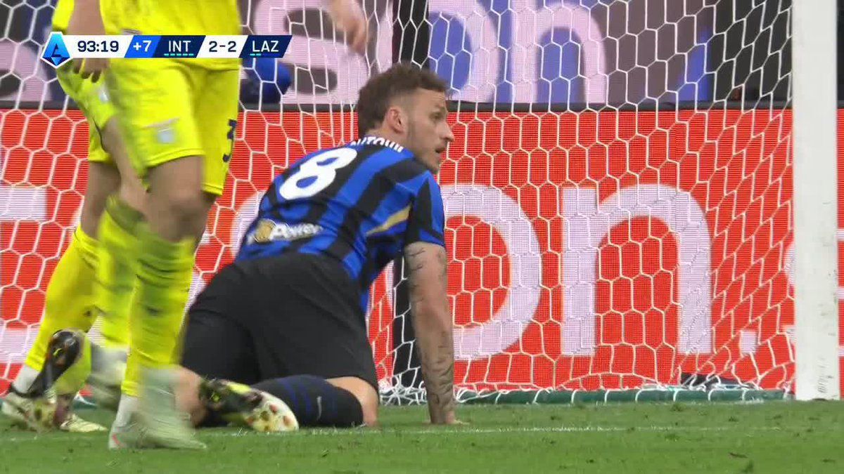 Momento exacto en el que el Inter perdió la Serie A