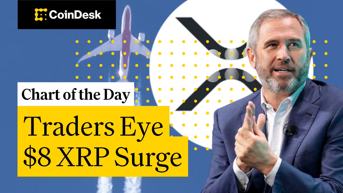 ๐ XRP forecast to soar up to $8 in the medium term, says trader. Christine Lee explains on "Chart of the Day," presented by Crypto.com. ๐๐