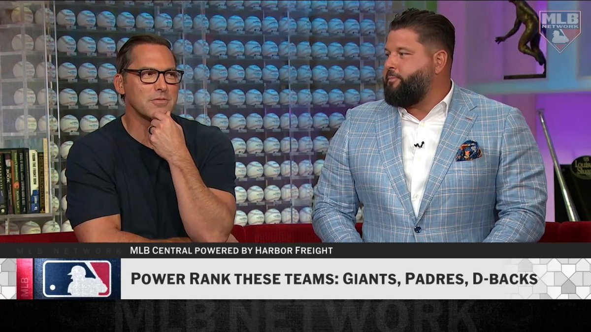 How would you rank these NL West teams? Giants Padres Diamondbacks